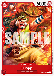Usopp A Fist Of Divine Speed - OP-11 Card List