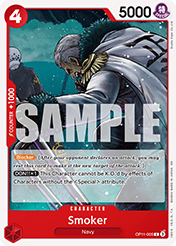 Smoker A Fist Of Divine Speed - OP-11 Card List
