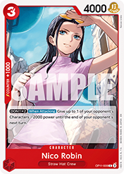 Nico Robin A Fist Of Divine Speed - OP-11 Card List