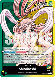 Shirahoshi A Fist Of Divine Speed - OP-11 Card List