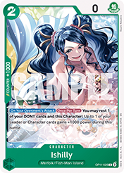 Ishilly A Fist Of Divine Speed - OP-11 Card List