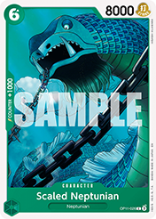 Scaled Neptunian A Fist Of Divine Speed - OP-11 Card List