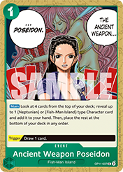 Ancient Weapon Poseidon A Fist Of Divine Speed - OP-11 Card List
