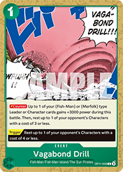 Vagabond Drill A Fist Of Divine Speed - OP-11 Card List