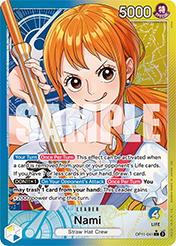 Nami A Fist Of Divine Speed - OP-11 Card List