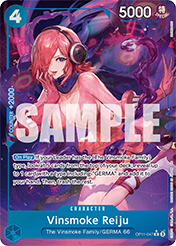Vinsmoke Reiju A Fist Of Divine Speed - OP-11 Card List
