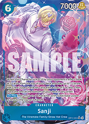 Sanji A Fist Of Divine Speed - OP-11 Card List