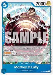 Monkey.D.Luffy A Fist Of Divine Speed - OP-11 Card List