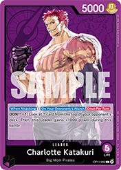 Charlotte Katakuri A Fist Of Divine Speed - OP-11 Card List