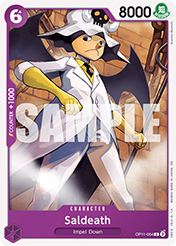 Saldeath A Fist Of Divine Speed - OP-11 Card List