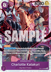 Charlotte Katakuri A Fist Of Divine Speed - OP-11 Card List
