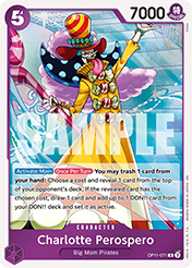 Charlotte Perospero A Fist Of Divine Speed - OP-11 Card List