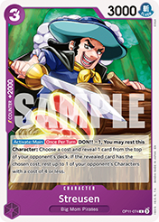 Streusen A Fist Of Divine Speed - OP-11 Card List