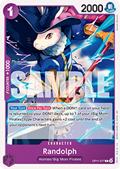 Randolph A Fist Of Divine Speed - OP-11 Card List
