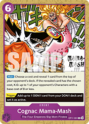 Cognac Mama-Mash A Fist Of Divine Speed - OP-11 Card List