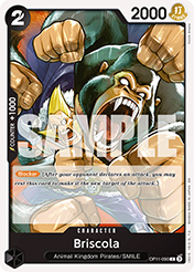 Briscola A Fist Of Divine Speed - OP-11 Card List