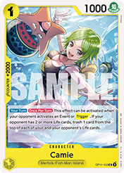 Camie A Fist Of Divine Speed - OP-11 Card List