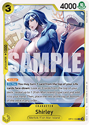 Shirley A Fist Of Divine Speed - OP-11 Card List