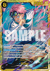 Koby A Fist Of Divine Speed - OP-11 Card List