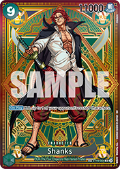 Shanks A Fist Of Divine Speed - OP-11 Card List