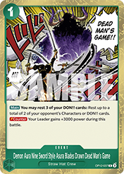 Demon Aura Nine Sword Style Asura Blades Drawn Dead Man's Game