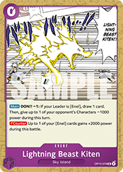 Lightning Beast Kiten