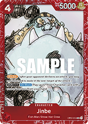 Jinbe One Piece Promos Card List