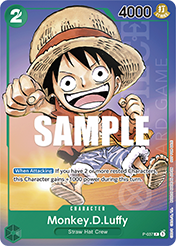 Monkey.D.Luffy One Piece Promos