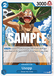 Usopp One Piece Promos