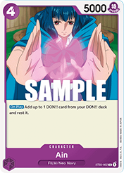 Ain One Piece Film Edition Starter Deck - ST-05 Card List