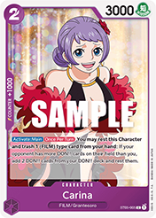 Carina One Piece Film Edition Starter Deck - ST-05 Card List