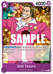 Gild Tesoro One Piece Film Edition Starter Deck - ST-05 Card List