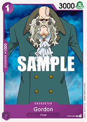Gordon One Piece Film Edition Starter Deck - ST-05 Card List