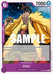 Shiki One Piece Film Edition Starter Deck - ST-05 Card List