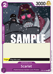 Scarlet One Piece Film Edition Starter Deck - ST-05 Card List
