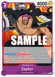 Zephyr One Piece Film Edition Starter Deck - ST-05 Card List