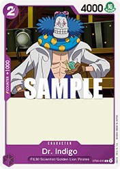 Dr. Indigo One Piece Film Edition Starter Deck - ST-05 Card List