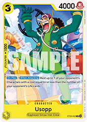 Usopp Egghead Starter Deck - ST-29 Card List