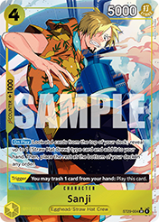 Sanji Egghead Starter Deck - ST-29 Card List
