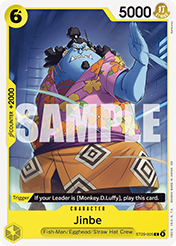 Jinbe Egghead Starter Deck - ST-29 Card List