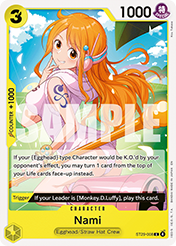 Nami Egghead Starter Deck - ST-29 Card List